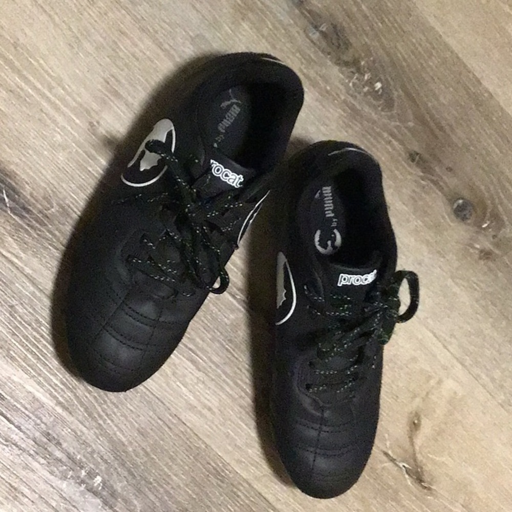 Puma Black Soccer Cleats